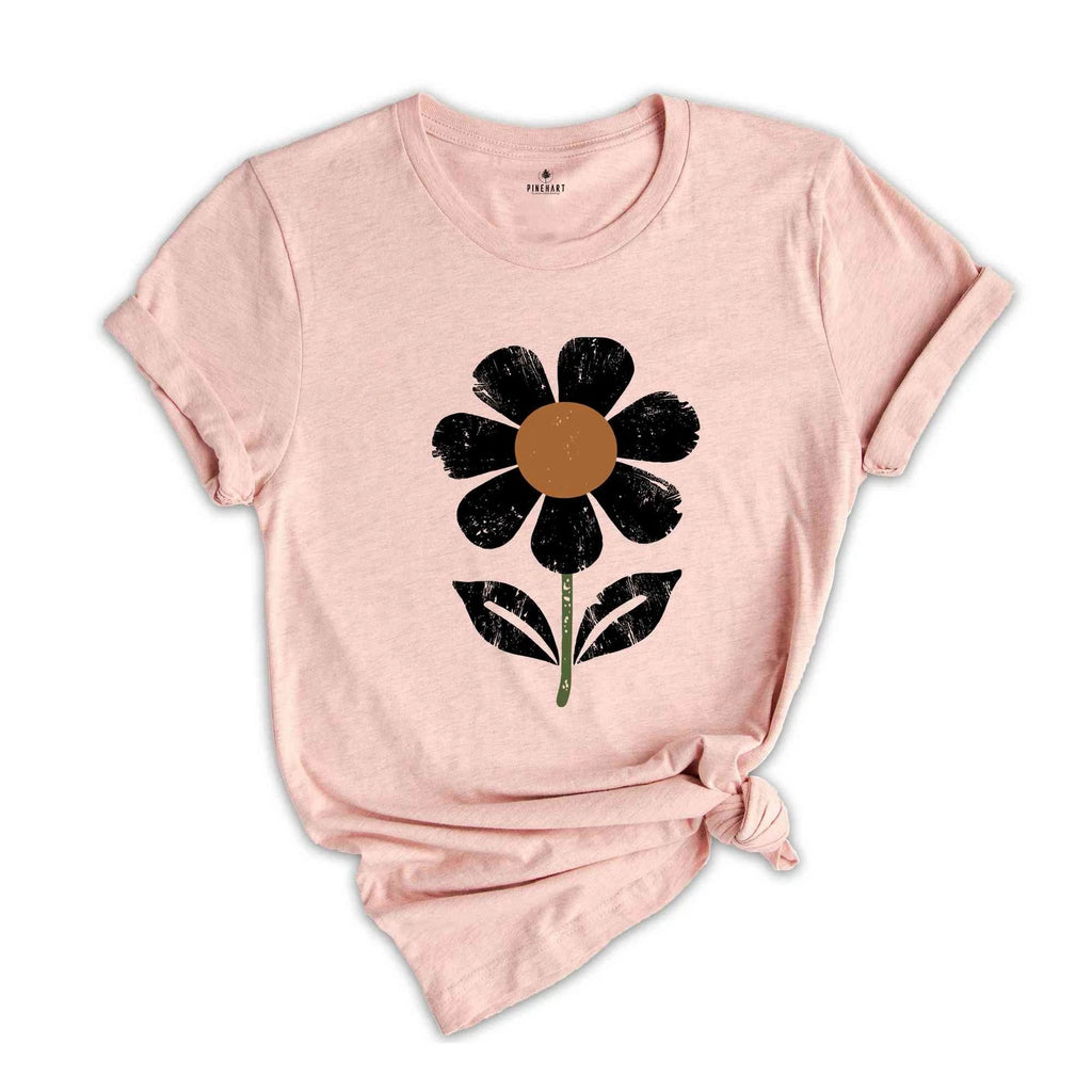 Cute Flower Shirt, Botanical Shirt, wildflower shirt, Plant Shirt, Retro Floral