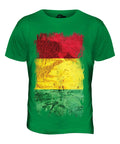 GUINEA GRUNGE FLAG MENS T SHIRT TEE SHIRT XS S M L XL 2XL 3XL 4XL 5XL