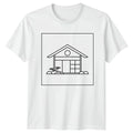 House Minimalist Architecture Mens T-Shirt Ladies Tee Unisex Graphic Top
