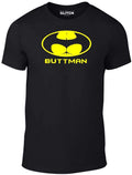 Buttman T-Shirt - T Shirt Funny Banter Movies Girls thong Bum Butt Cool Fashion