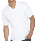 3-6 Pcs White Men Premium 100% Cotton V-Neck Tag-less T-Shirt Undershirt S-XL