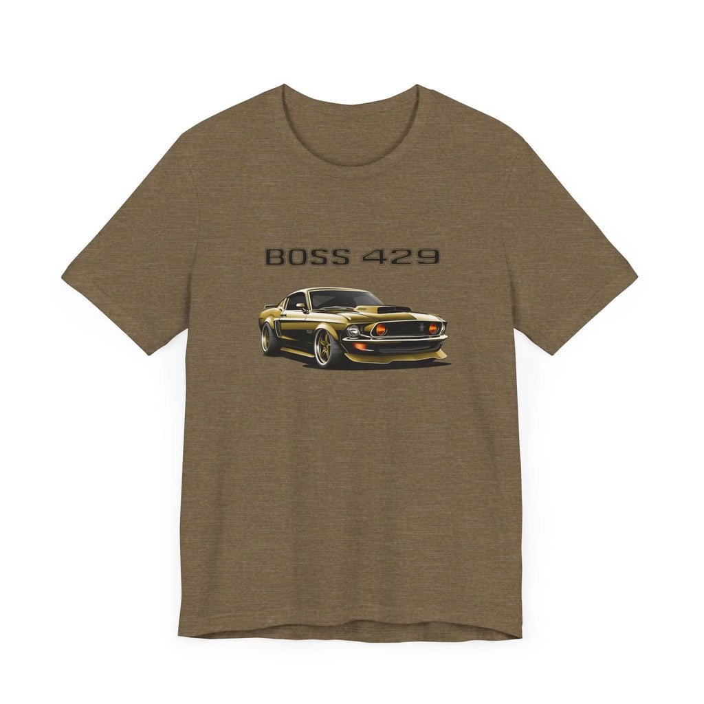 T-Shirt, Boss 429 Legend, 1969 Ford Mustang, American Muscle Car Gift, Muscle