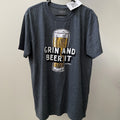 Grin And Beer It Colorado Men’s T Shirt Size Large
