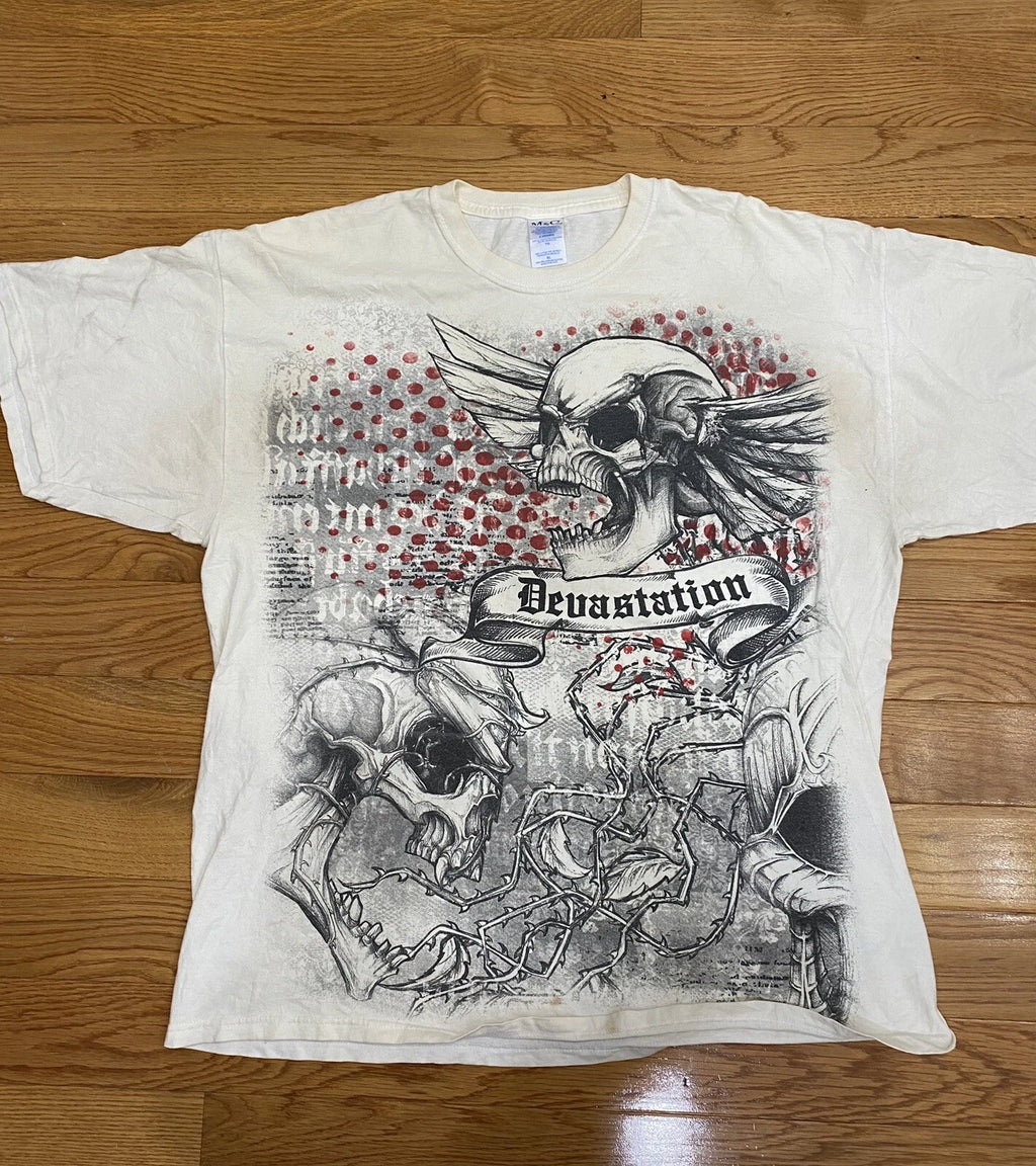 Cyber y2k affliction style tee