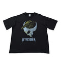 Teestyled Men Black Music Festival Graphic Tee 2XL Crew Neck Regular Fit