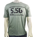 BLACK RAIN ORDNANCE -  5.56 Ammo Logo Premium Unisex T-Shirt Grey (Extra Large)