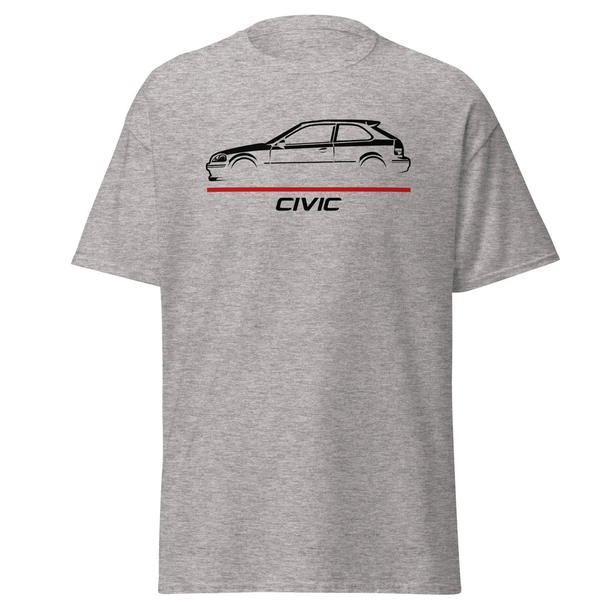 Civic 1996 Ek Hatchback JDM Custom Street Style Graphic T-Shirt Gift