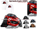 Chevrolet Chevy Camaro SS 4th Fourth Generation DigiRods Cartoon Car T Shirt