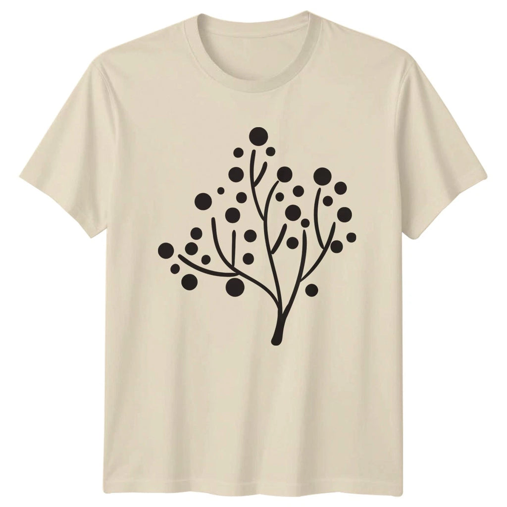 Simple Botanical Berry Plant T-Shirt Berry Plant Nature Flora Birthday Gift