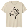 Simple Botanical Berry Plant T-Shirt Berry Plant Nature Flora Birthday Gift