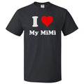 I Love My MiMi T shirt I Heart My MiMi Tee