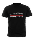 Premium T-Shirt For Chevrolet Corvette C4 1984-1990 unisex adult T-shirt