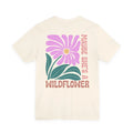 Vielleicht ist sie ein Wildblume T-Shirt – Boho Blumen Shirt für Freigeister
