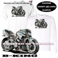 Suzuki B-King B King Model Motorcycle Koolart Cartoon Car Art T Shirt