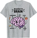 Funny Modern Brain Rot Science 67 Meme Six Seven Unisex T-Shirt