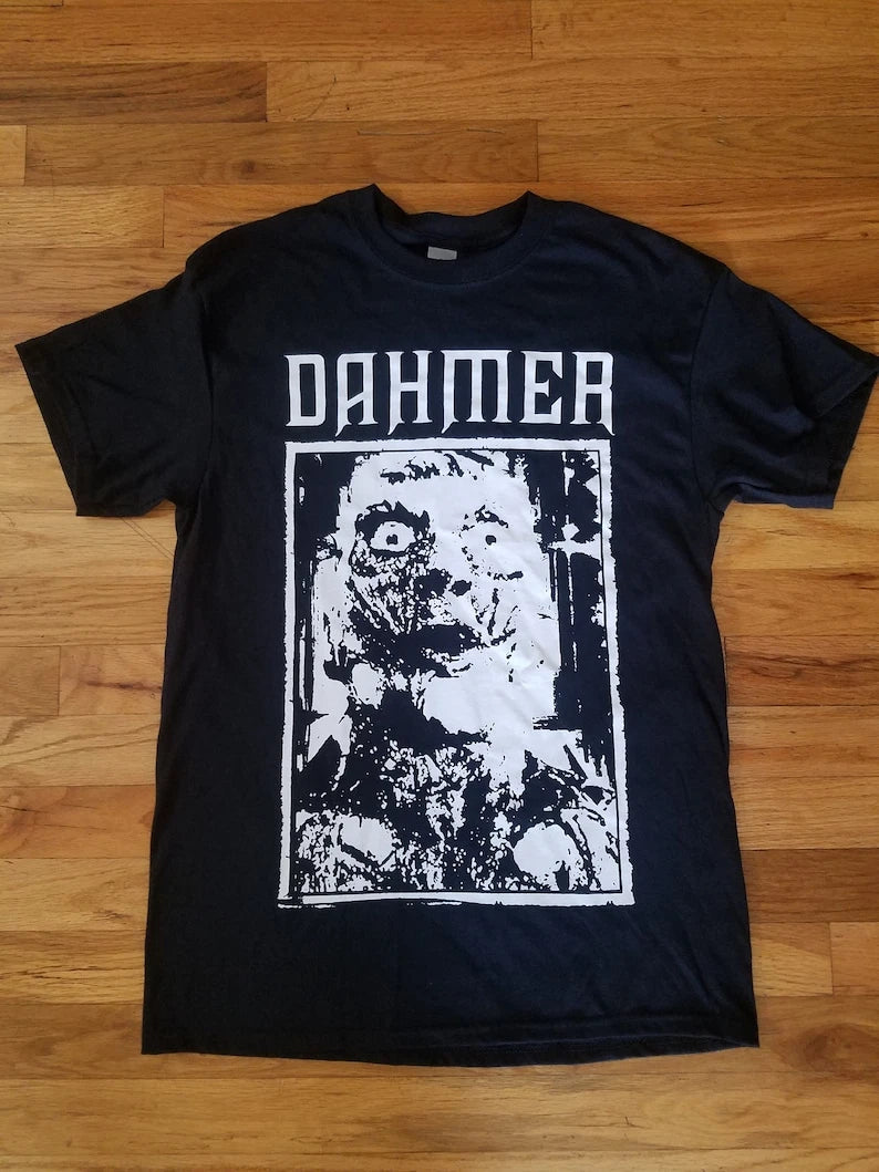 DAHMER Worst Recordings T-Shirt Grindcore Death Metal Band Merch Tee UK