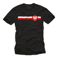 Mens T-Shirt - Poland Flag Football Theme - Eagle Polska Polish Design