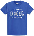 ANGER MANAGEMENT Cotton Printed Tee Shirt Regular and Big and Tall Sizes