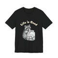 Life Is Good Raccoon Cookie Jar Cute Animal Illustration Trash Panda Baker Tee