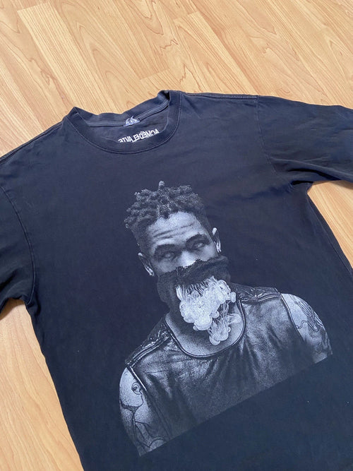 Acme De La Vie T Shirt Sz M Embroidered Distressed Street Wear Rare