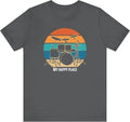 My Happy Place Drum Set T-Shirt Drummer Musician Gift Tee - H018