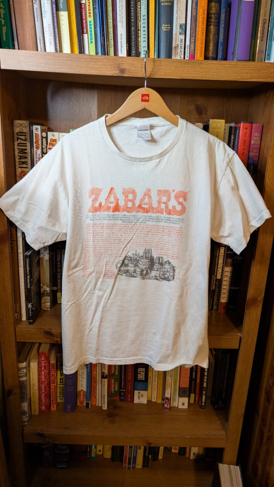 Vintage Zabars Deli Shirt NYC L Super Cool Tee Retro Fruit Of The Loom Fotl