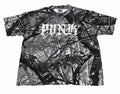 PUNK ® Letras Los Angeles TOUR 100% Cotton Tough Sleeve Camouflage Y2K sz XL