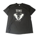 Wolf Sanctuary Shirt Mens Extra Large Black Short Sleeve Graphic Print Y2K EUC
