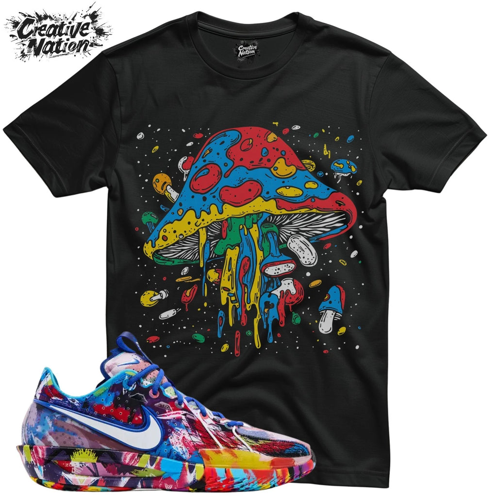 Shirt To Match Air Zoom GT Cut 3 Jewell Loyd Paint Unisex Tee Psychedelic Shirt