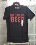 Full Of Holiday Beer Tshirt 17” P2P 29” Length Men’s Small Orig $14