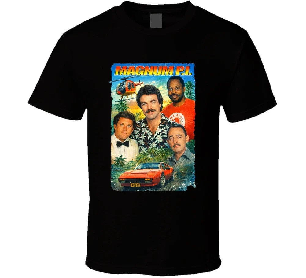 Magnum Pi Retro Fan T Shirt