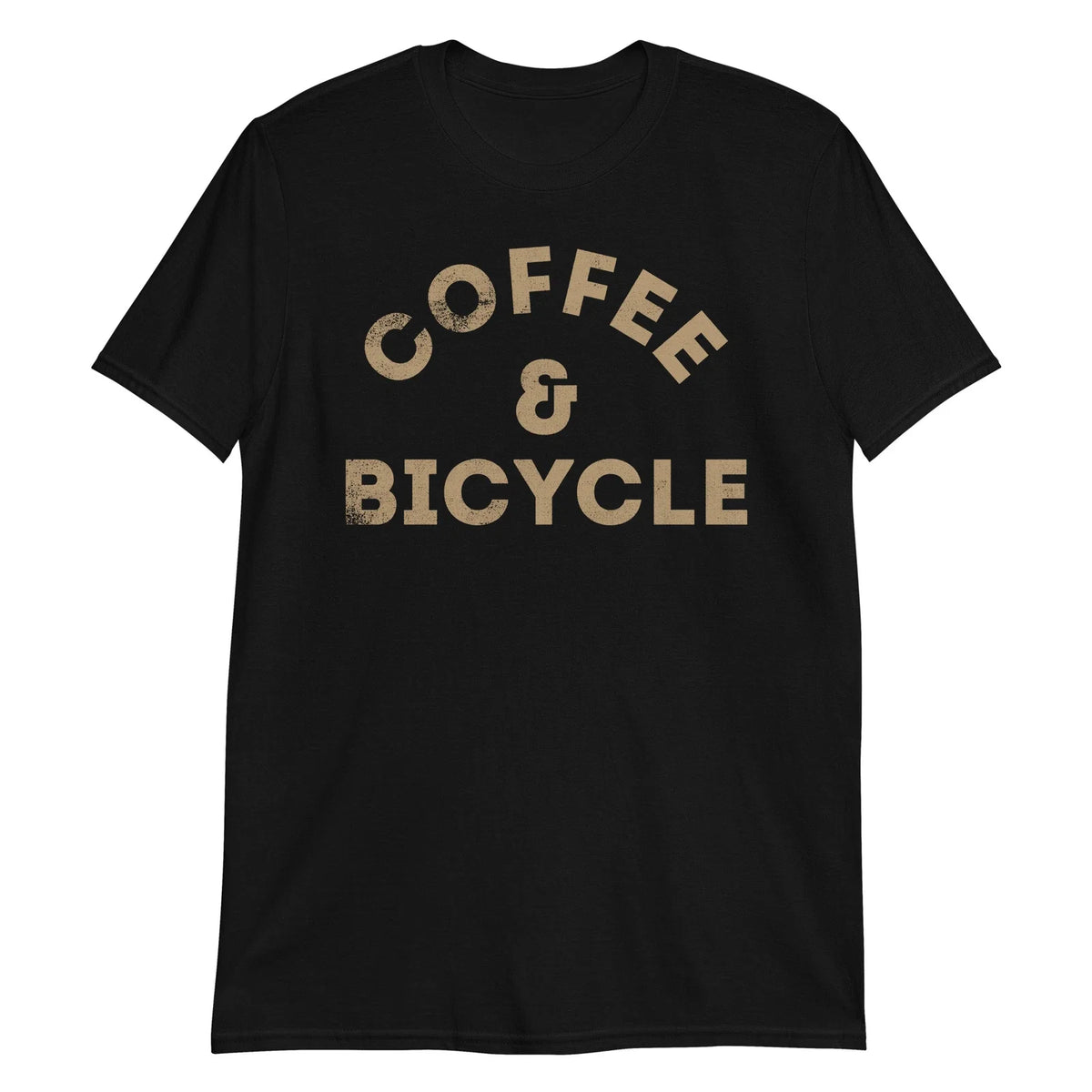 Coffee & Bicycle Short-Sleeve Unisex T-Shirt