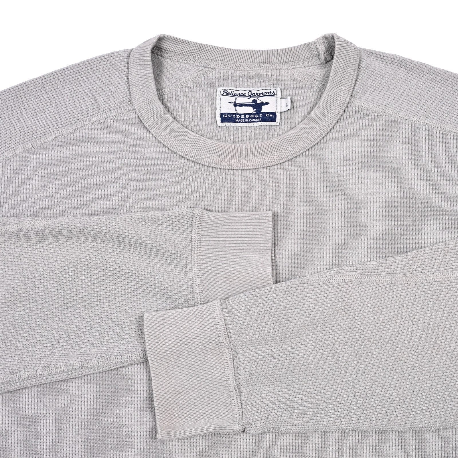 Reliance Garments Guideboat Co. Men's Large Long Sleeve Thermal Shirt Canada