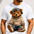 Papa Mama Teddy Bear Shirt Matching Mom Dad Family Graphic Tee