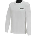 Oakley Harry Long Sleeve Tee Mens Size M Medium White Cotton Logo T-Shirt