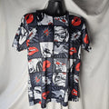 Oh Snap! Drill Clothing Co Comic Pop Art T-Shirt PIZZA BOOM BANG Medium