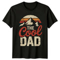 The Cool Dad Mens T-Shirt Hiking Fatherhood Fathers Day Gift For Him