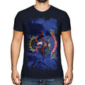 North Dakota State Grunge Flag Mens T-Shirt T-Shirt