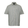 Champion Mens Doncastor Country Casual Short Sleeve Shirt - GreenCheck