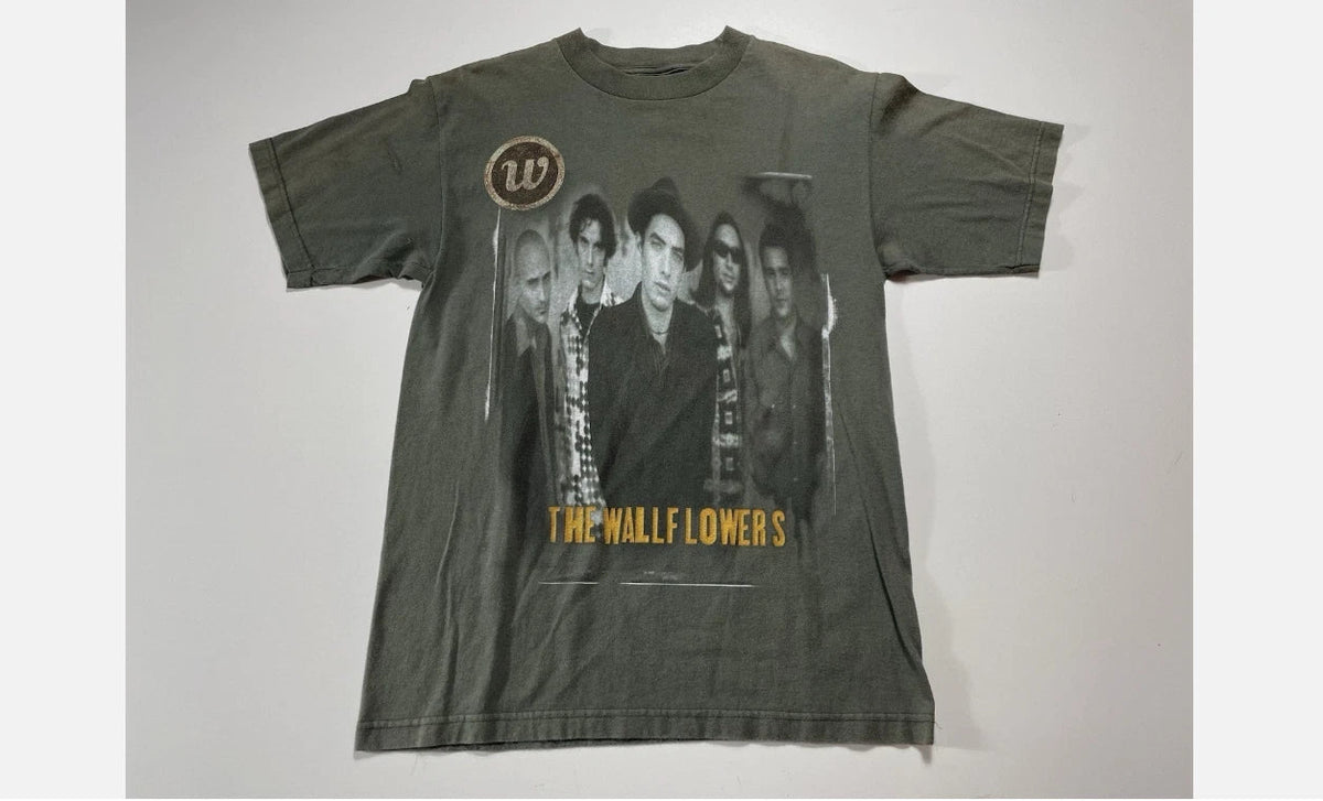 90s The Wallflowers Band Green Shirt Unisex All size