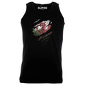 Torn Wales Flag Vest - Funny country Welsh retro fashion cool sport pride