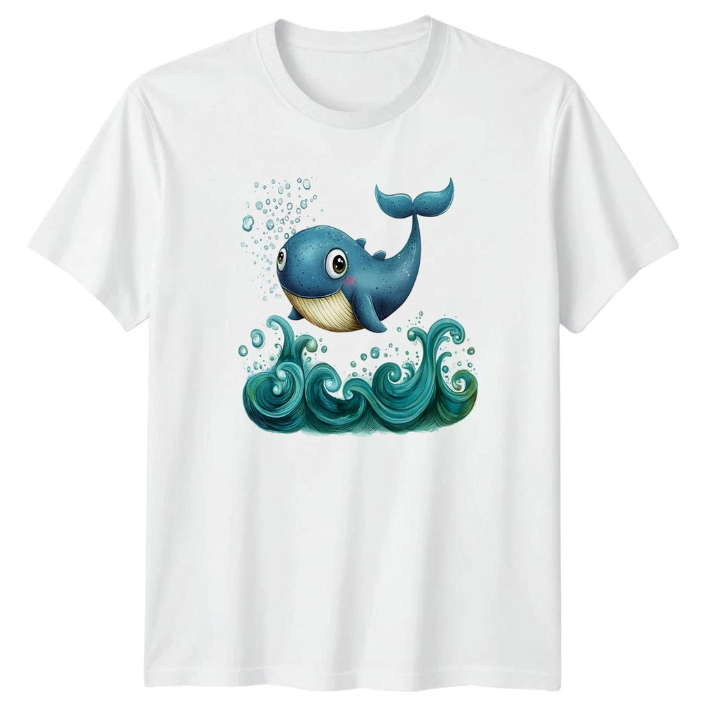 Cute Whale T-Shirt Ocean Life Wildlife Gift For Him And Her