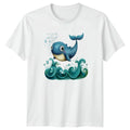 Cute Whale T-Shirt Ocean Life Wildlife Gift For Him And Her