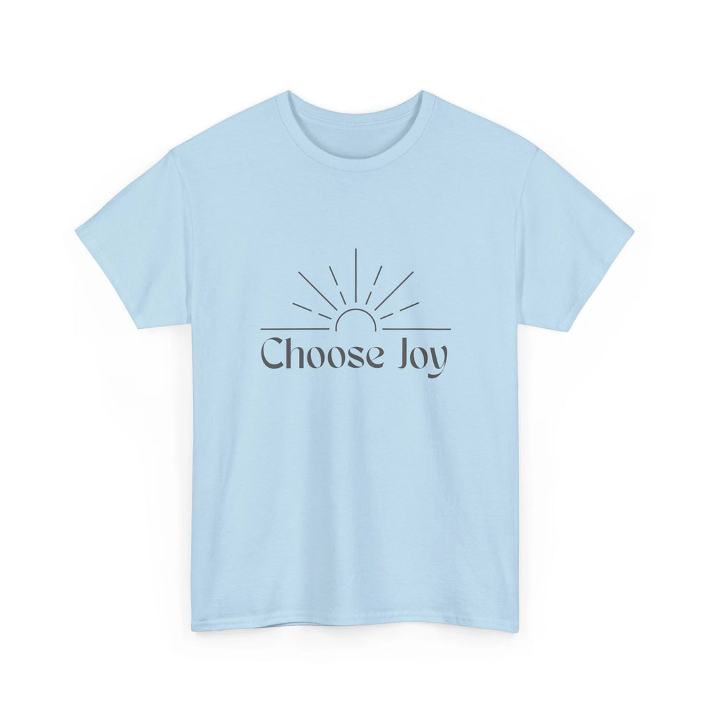 Choose Joy Tee (Light Blue)