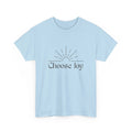 Choose Joy Tee (Light Blue)
