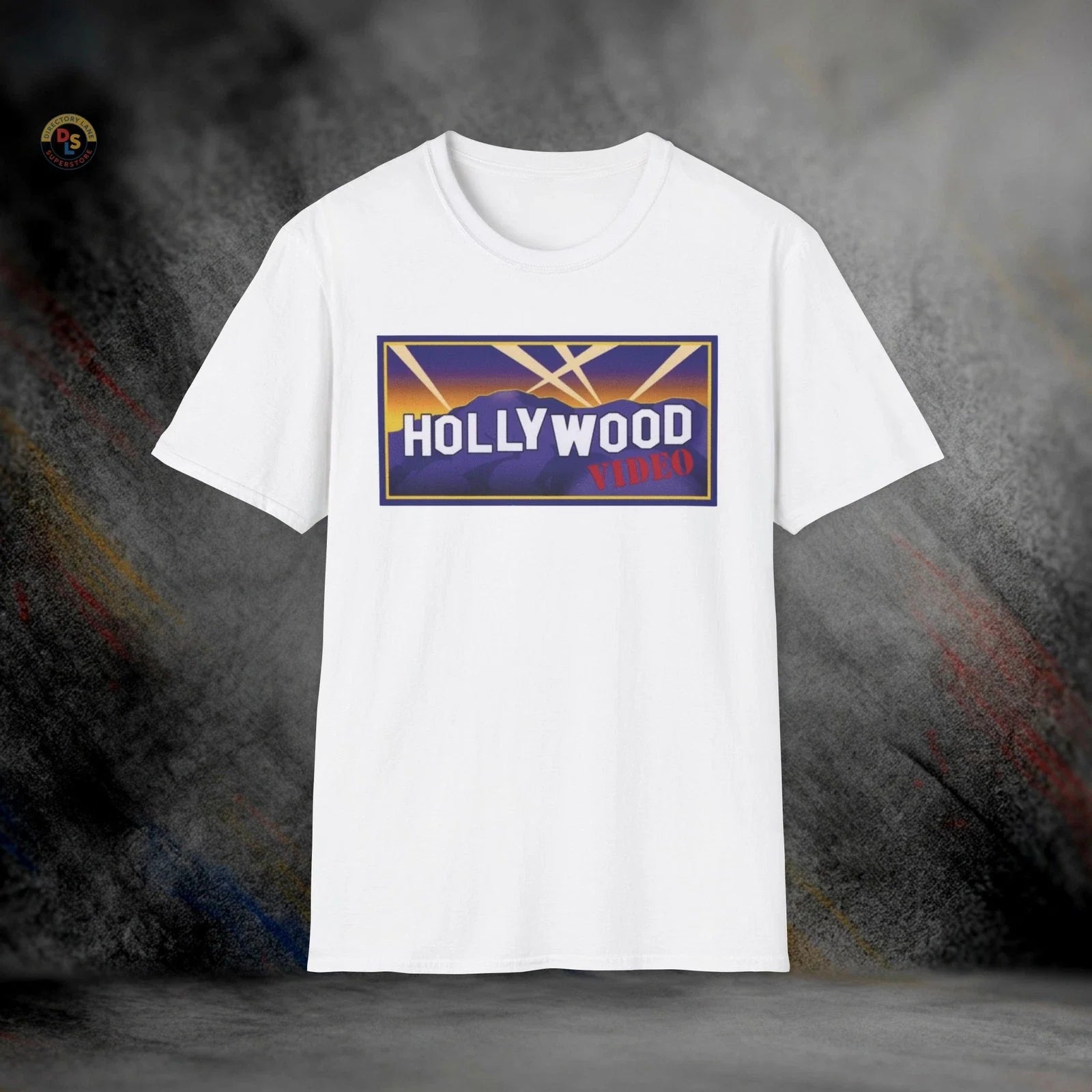 Hollywood Video Retro VHS DVD Store T-Shirt | Softstyle Tee