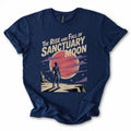 The Rise and Fall of Sanctuary Moon Unisex T-Shirt, Murderbot Diaries Inspired