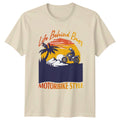 Life Behind Bars Motorbike Style T-Shirt Dirt Bike Riding Motorcycling