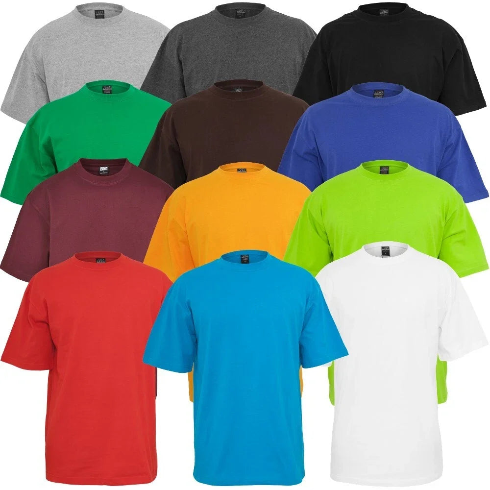 Urban Classics T-Shirt Long Pour Hommes Oversize Tailles S-6XL Basique