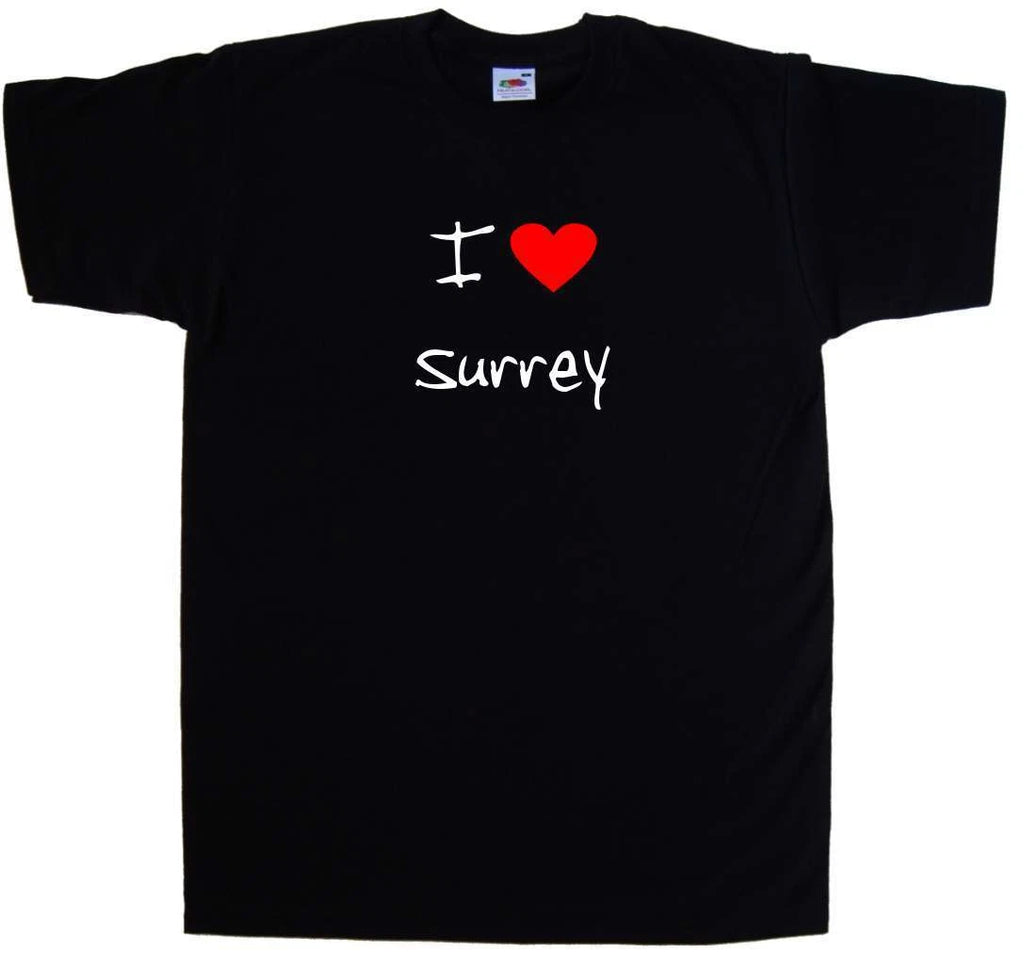 I Love Heart Surrey T-Shirt